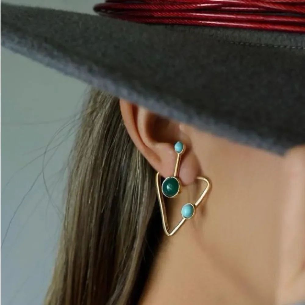 Geo earrings  S101